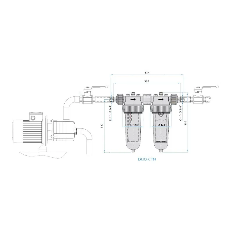 Filtr Cintropur NW 25 DUO-CTN