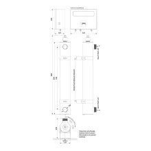 Wymiary lampy TMA D16