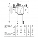Izolator przepływu zwrotnego kołnierzowy Honeywell BA 300