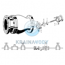 Zawór zwrotny antyskażeniowy kołnierzowy Honeywell EA-RV 283