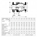 Zawór zwrotny antyskażeniowy kołnierzowy Honeywell EA-RV 283